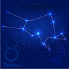 Vector clipart: constellation taurus